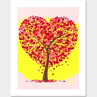 Tree of Love, Couple Gift, Love language Posters and Art